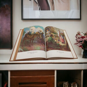 1966 Hardcover Biblical Illustrated Storybook Bible Stories That Live Book Gift